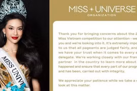 Tổ chức Miss Universe thông báo kiểm tra tính công bằng của cuộc thi tại Việt Nam
