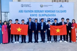 Việt Nam xếp nhất toàn đoàn Olympic Hóa học Quốc tế Abu Reikhan Beruniy