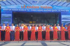 Thừa Thiên Huế: Khánh thành Nhà ga hành khách T2 - Cảng hàng không quốc tế Phú Bài