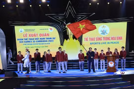 Đoàn Thể thao Việt Nam quyết tâm 'hái vàng' tại SEA Games 32