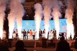 Tưng bừng khai mạc lễ hội "Con đường Văn hóa Hàn Quốc 2023" tại Hà Nội