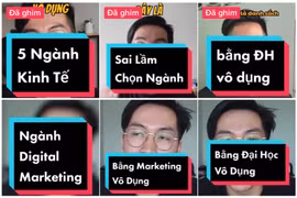 Bối rối với các “chuyên gia hướng nghiệp” trên Tiktok
