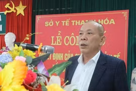 Giao Quyền Giám đốc Sở Y tế Thanh Hóa cho ông Nguyễn Bá Cẩn