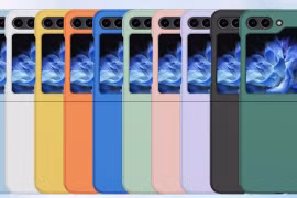 Các tùy chọn màu sắc của Galaxy Z Flip5