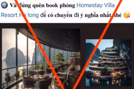 Sẽ xử phạt hành chính 30 triệu đồng đối với người đưa tin giả về khách sạn giữa Vịnh Hạ Long
