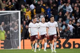 Man City lần đầu thua trận ở Ngoại hạng Anh 2023/24