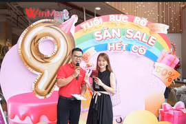 WinMart tung khuyến mại khủng mừng 9 tuổi rực rỡ