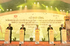 Khởi công 2 dự án thuộc Quy hoạch bảo tồn, tôn tạo, phát huy giá trị Khu lưu niệm Chủ tịch Hồ Chí Minh
