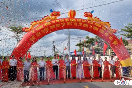 Hải Phòng khánh thành gần 6.246m đường nông thôn mới trị giá 174 tỷ đồng