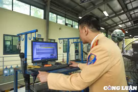 Hơn 100 nghìn phương tiện được lực lượng CSGT kiểm định sau 2 đợt tăng cường