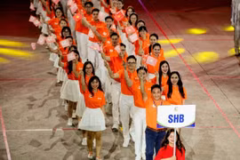 Dấu ấn sắc cam SHB tại Đại hội Thể dục thể thao ngành Ngân hàng: Đoàn kết và rực lửa