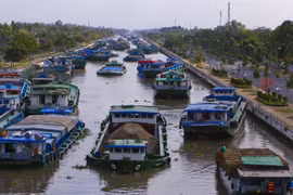Vận tải đường thủy nội địa tăng trưởng tích cực trong năm 2023