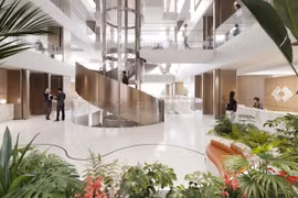 Các tòa nhà hội sở Techcombank được trao chứng nhận 'Năng lượng xanh 5 sao'