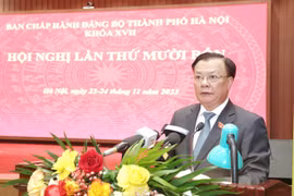 Hội nghị Ban Chấp hành Đảng bộ Hà Nội lần thứ 14 họp bàn 8 nội dung quan trọng