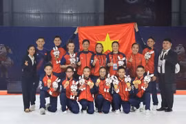 Aerobic Việt Nam xuất sắc giành trọn bộ 5 HCV tại SEA Games 32