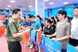 Giải bóng bàn Cục Truyền thông Công an nhân dân tại TP Hồ Chí Minh: Sôi động và hấp dẫn