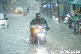 Miền Trung mưa lớn nhiều ngày