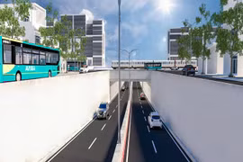 Dịch chuyển, chặt hạ cây xanh để thực hiện dự án giao thông của thành phố tại quận Hoàng Mai, Hà Nội