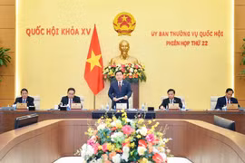 Ủy ban Thường vụ Quốc hội cho ý kiến về Chương trình xây dựng luật, pháp lệnh năm 2024