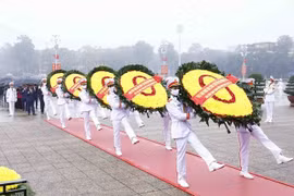 Lãnh đạo Đảng, Nhà nước vào Lăng viếng Chủ tịch Hồ Chí Minh
