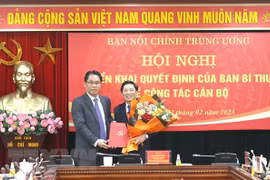 Ông Đặng Văn Dũng giữ chức Phó Trưởng Ban Nội chính Trung ương