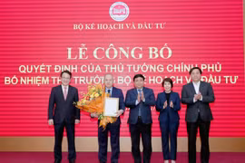 Bộ Kế hoạch và Đầu tư có Thứ trưởng mới