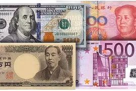 Nhân dân tệ, đồng euro, bảng Anh đua nhau bật tăng