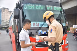 Tổng kiểm soát xe ô tô kinh doanh vận tải toàn quốc
