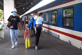 Đường sắt tăng cường tàu khách dịp lễ 30/4 - 1/5