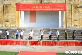 Bắc Giang: Khởi công Dự án tu bổ Di tích lịch sử quốc gia Khán đài B Sân vận động tỉnh