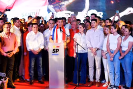 Ông Santiago Pena đắc cử Tổng thống Paraguay