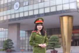 Nữ sinh viên Học viện Cảnh sát nhân dân với ước mơ cống hiến cho quê hương