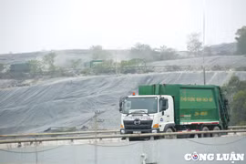 Điện rác Sóc Sơn: Rác đốt thành điện, sỉ chuyển thành gạch, tro hóa rắn mang đi chôn lấp
