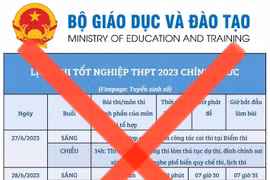 Bộ Giáo dục và Đào tạo cảnh báo về tình trạng mạo danh đăng tin sai sự thật