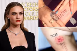Siêu mẫu Cara Delevingne xóa hình xăm sau khi cai nghiện