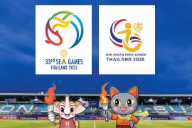 Chủ nhà Thái Lan công bố linh vật cho SEA Games 2025