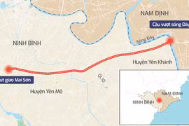 Cao tốc Ninh Bình - Hải Phòng đoạn qua tỉnh Nam Định, Thái Bình được đầu tư hơn 19.700 tỷ đồng