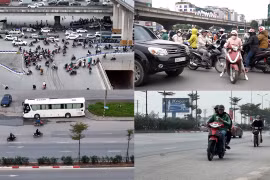 Bất chấp nguy hiểm nhiều người dân vẫn vô tư đi ngược chiều vi phạm giao thông