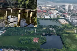 Hoàng Mai (Hà Nội): Khu sinh thái Vĩnh Hưng bị hoang hóa "lãng quên" tiềm ẩn nguy cơ mất an toàn cao