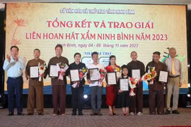 Bế mạc Liên hoan hát Xẩm Ninh Bình mở rộng 2023