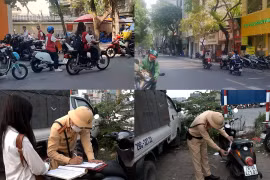 Hà Nội: Nhiều học sinh vi phạm khi tham gia giao thông