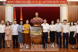 Tăng cường hợp tác tuyên truyền giữa Thông tấn xã Việt Nam và tỉnh Nam Định
