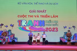 Trao giải thưởng Cuộc thi và Triển lãm tranh thiếu nhi toàn quốc năm 2023