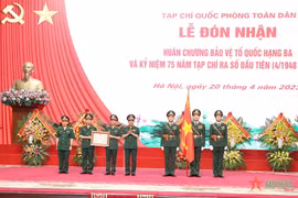 Tạp chí Quốc phòng toàn dân tiếp tục đổi mới, nâng cao chất lượng tuyên truyền