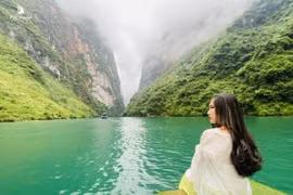 Sông Nho Quế - điểm du lịch hấp dẫn của Hà Giang