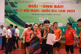Bóng bàn Hà Nội T&T giành 2 huy chương vàng tại giải các đội mạnh quốc gia