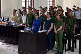 Đang xét xử phúc thẩm vụ cô giáo Lê Thị Dung bị phạt 5 năm tù ở Nghệ An