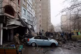 Bộ trưởng Nội vụ Ukraine thiệt mạng trong vụ trực thăng rơi