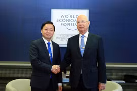 Phó Thủ tướng Chính phủ Trần Hồng Hà tiếp xúc song phương tại Davos 2023