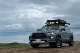 Toyota Corolla Cross với bản độ địa hình